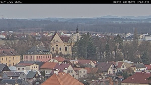 Město Mnichovo Hradiště - Panorama Mnichova Hradiště - 10.3.2026 v 07:00 Město Mnichovo Hradiště - Panorama Mnichova Hradiště - 10.3.2026 v 07:00