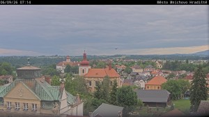 Město Mnichovo Hradiště - Panorama Mnichova Hradiště - 9.6.2026 v 07:15 Město Mnichovo Hradiště - Panorama Mnichova Hradiště - 9.6.2026 v 07:15
