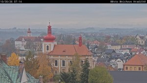 Town of Mnichovo Hradiště - Panorama of Mnichovo Hradiště - 30.10.2026 v 07:15 Town of Mnichovo Hradiště - Panorama of Mnichovo Hradiště - 30.10.2026 v 07:15