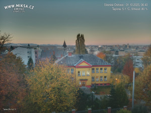 Město Ostrava - Slezská Ostrava - 31.10.2025 v 06:45 Město Ostrava - Slezská Ostrava - 31.10.2025 v 06:45