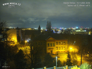 Město Ostrava - Slezská Ostrava - 18.11.2025 v 03:00 Město Ostrava - Slezská Ostrava - 18.11.2025 v 03:00