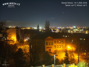 Město Ostrava - Slezská Ostrava - 18.11.2025 v 06:00 Město Ostrava - Slezská Ostrava - 18.11.2025 v 06:00
