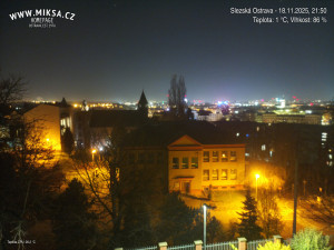 Město Ostrava - Slezská Ostrava - 18.11.2025 v 22:00 Město Ostrava - Slezská Ostrava - 18.11.2025 v 22:00