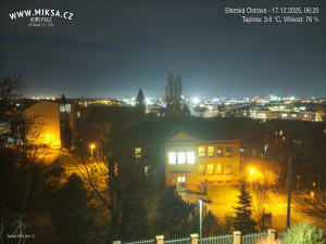 Město Ostrava - Slezská Ostrava - 17.12.2025 v 06:30 Město Ostrava - Slezská Ostrava - 17.12.2025 v 06:30