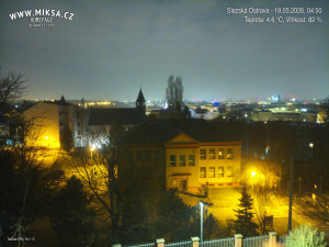 Město Ostrava - Slezská Ostrava - 18.3.2026 v 05:00 Město Ostrava - Slezská Ostrava - 18.3.2026 v 05:00