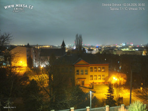 Město Ostrava - Slezská Ostrava - 2.4.2026 v 01:00 Město Ostrava - Slezská Ostrava - 2.4.2026 v 01:00