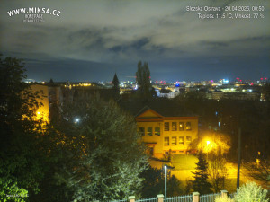 Město Ostrava - Slezská Ostrava - 20.4.2026 v 01:00 Město Ostrava - Slezská Ostrava - 20.4.2026 v 01:00
