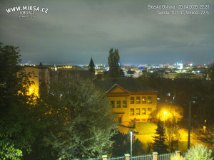 Město Ostrava - Slezská Ostrava - 20.4.2026 v 22:30 Město Ostrava - Slezská Ostrava - 20.4.2026 v 22:30