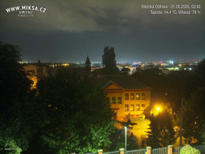 Město Ostrava - Slezská Ostrava - 21.5.2026 v 02:45 Město Ostrava - Slezská Ostrava - 21.5.2026 v 02:45