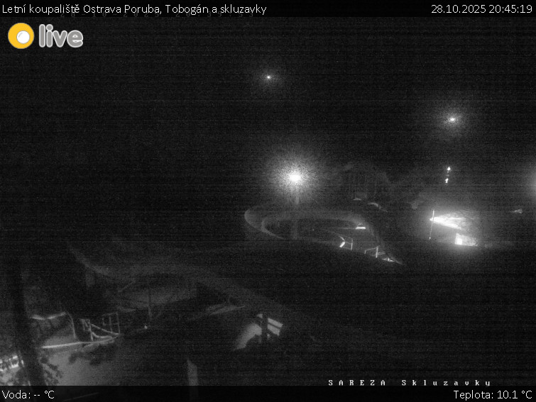 Letní koupaliště Ostrava Poruba - Tobogán a skluzavky - 28.10.2025 v 20:45 Letní koupaliště Ostrava Poruba - Tobogán a skluzavky - 28.10.2025 v 20:45