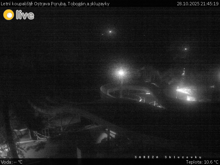 Letní koupaliště Ostrava Poruba - Tobogán a skluzavky - 28.10.2025 v 21:45 Letní koupaliště Ostrava Poruba - Tobogán a skluzavky - 28.10.2025 v 21:45