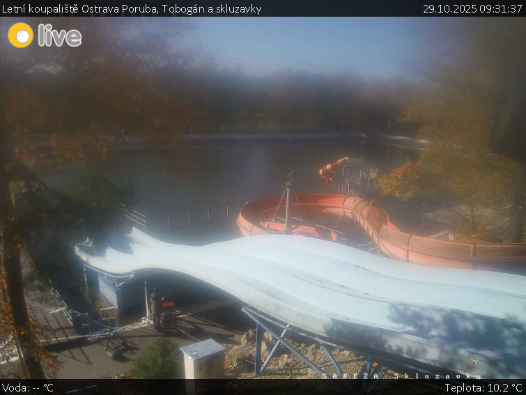 Letní koupaliště Ostrava Poruba - Tobogán a skluzavky - 29.10.2025 v 09:31 Letní koupaliště Ostrava Poruba - Tobogán a skluzavky - 29.10.2025 v 09:31