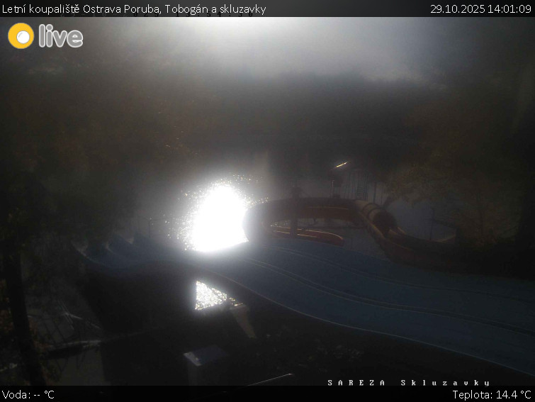 Letní koupaliště Ostrava Poruba - Tobogán a skluzavky - 29.10.2025 v 14:01 Letní koupaliště Ostrava Poruba - Tobogán a skluzavky - 29.10.2025 v 14:01