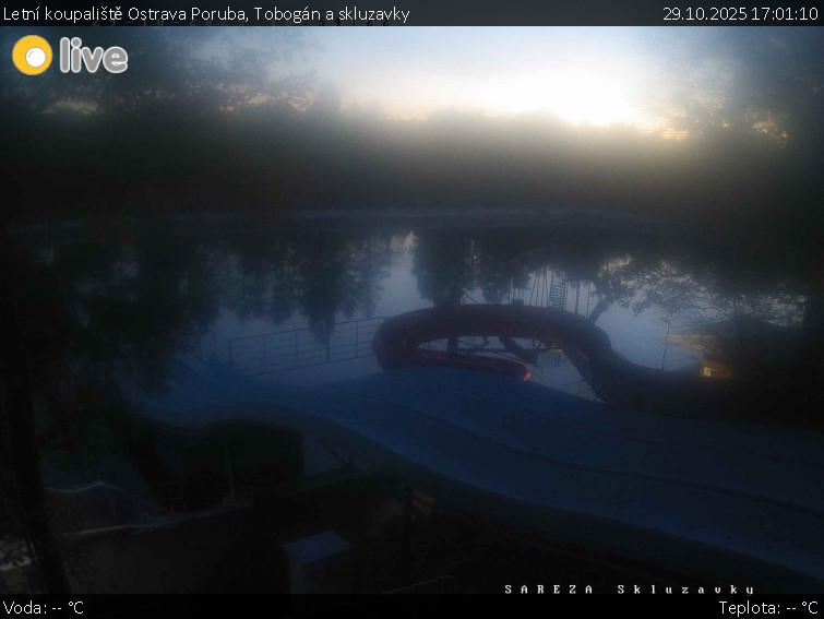 Letní koupaliště Ostrava Poruba - Tobogán a skluzavky - 29.10.2025 v 17:01 Letní koupaliště Ostrava Poruba - Tobogán a skluzavky - 29.10.2025 v 17:01