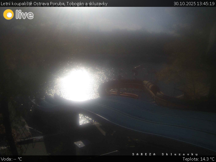 Letní koupaliště Ostrava Poruba - Tobogán a skluzavky - 30.10.2025 v 13:45 Letní koupaliště Ostrava Poruba - Tobogán a skluzavky - 30.10.2025 v 13:45