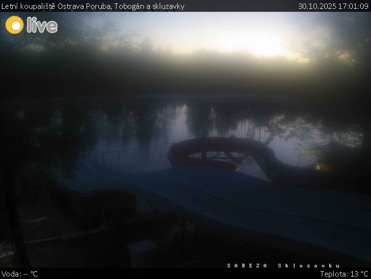 Letní koupaliště Ostrava Poruba - Tobogán a skluzavky - 30.10.2025 v 17:01 Letní koupaliště Ostrava Poruba - Tobogán a skluzavky - 30.10.2025 v 17:01