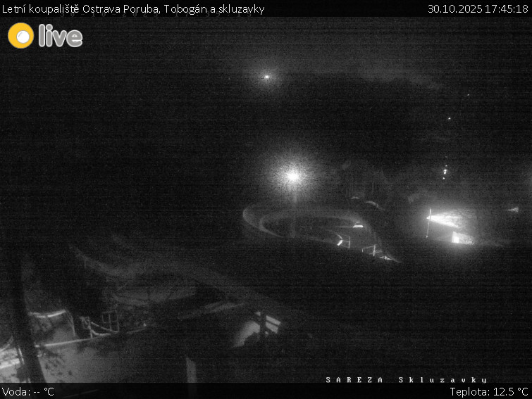 Letní koupaliště Ostrava Poruba - Tobogán a skluzavky - 30.10.2025 v 17:45 Letní koupaliště Ostrava Poruba - Tobogán a skluzavky - 30.10.2025 v 17:45