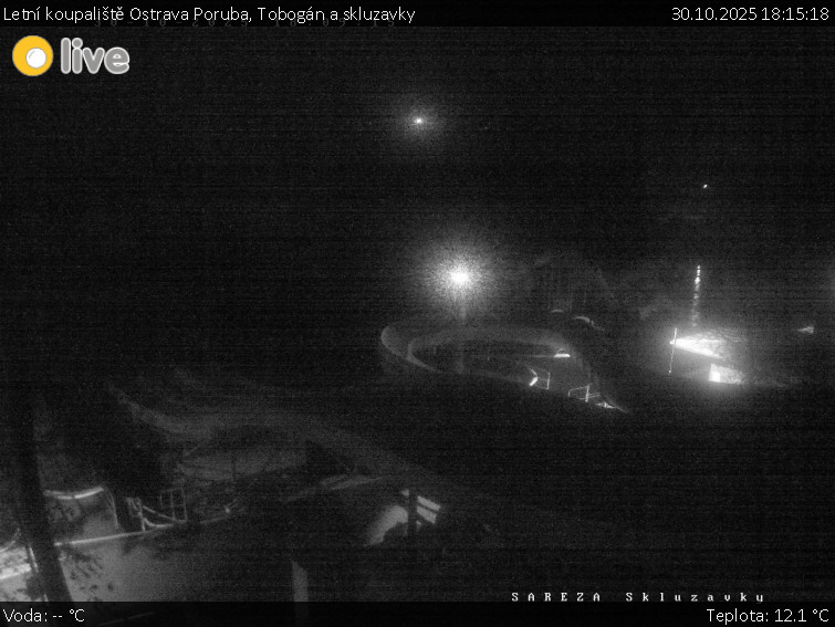 Letní koupaliště Ostrava Poruba - Tobogán a skluzavky - 30.10.2025 v 18:15 Letní koupaliště Ostrava Poruba - Tobogán a skluzavky - 30.10.2025 v 18:15
