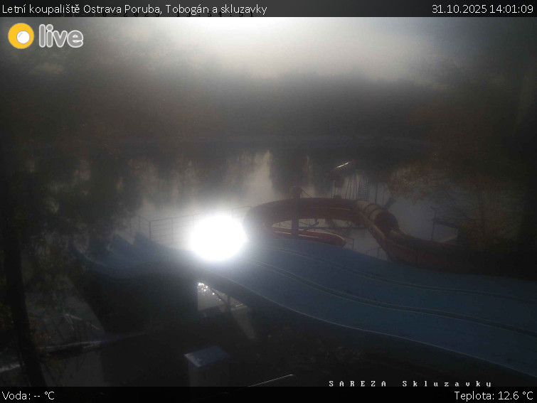 Letní koupaliště Ostrava Poruba - Tobogán a skluzavky - 31.10.2025 v 14:01 Letní koupaliště Ostrava Poruba - Tobogán a skluzavky - 31.10.2025 v 14:01