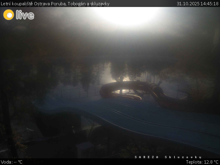 Letní koupaliště Ostrava Poruba - Tobogán a skluzavky - 31.10.2025 v 14:45 Letní koupaliště Ostrava Poruba - Tobogán a skluzavky - 31.10.2025 v 14:45