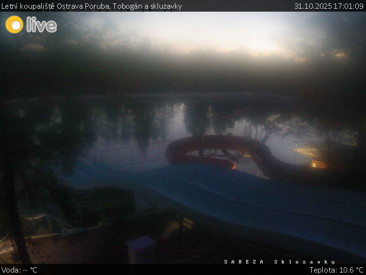 Letní koupaliště Ostrava Poruba - Tobogán a skluzavky - 31.10.2025 v 17:01 Letní koupaliště Ostrava Poruba - Tobogán a skluzavky - 31.10.2025 v 17:01