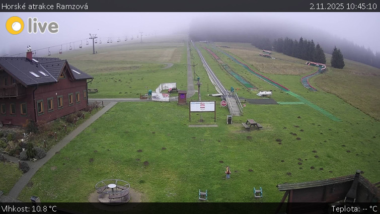 Horské atrakce Ramzová - Horské atrakce Ramzová - 2.11.2025 v 10:45 Horské atrakce Ramzová - Horské atrakce Ramzová - 2.11.2025 v 10:45