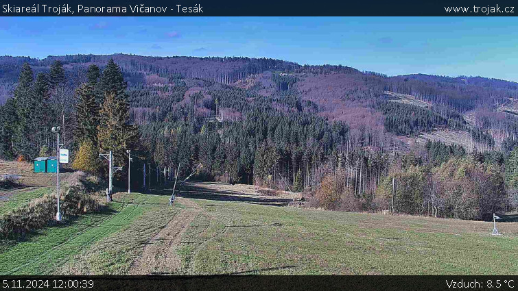 Skiareál Troják - Panorama Vičanov - Tesák - 5.11.2024 v 12:00 Skiareál Troják - Panorama Vičanov - Tesák - 5.11.2024 v 12:00