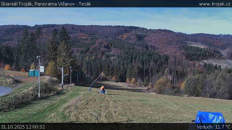 Skiareál Troják - Panorama Vičanov - Tesák - 31.10.2025 v 12:00 Skiareál Troják - Panorama Vičanov - Tesák - 31.10.2025 v 12:00