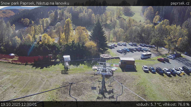 Snow park Paprsek - Nástup na lanovku - 19.10.2025 v 12:30 Snow park Paprsek - Nástup na lanovku - 19.10.2025 v 12:30