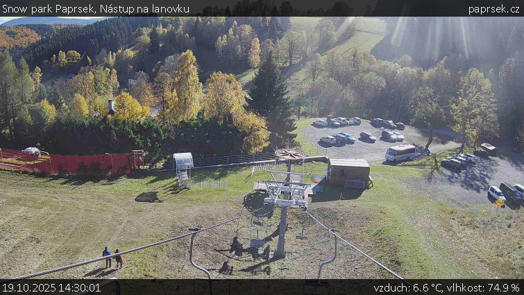 Snow park Paprsek - Nástup na lanovku - 19.10.2025 v 14:30 Snow park Paprsek - Nástup na lanovku - 19.10.2025 v 14:30