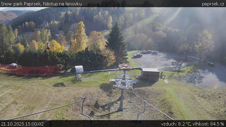 Snow park Paprsek - Nástup na lanovku - 21.10.2025 v 15:00 Snow park Paprsek - Nástup na lanovku - 21.10.2025 v 15:00