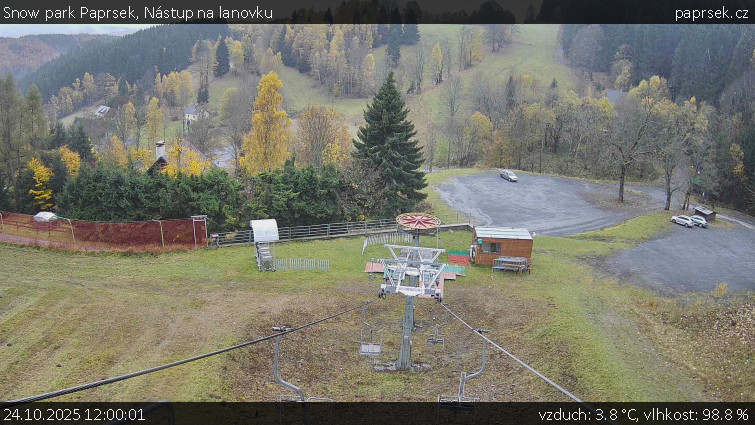 Snow park Paprsek - Nástup na lanovku - 24.10.2025 v 12:00 Snow park Paprsek - Nástup na lanovku - 24.10.2025 v 12:00