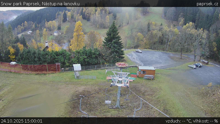 Snow park Paprsek - Nástup na lanovku - 24.10.2025 v 15:00 Snow park Paprsek - Nástup na lanovku - 24.10.2025 v 15:00