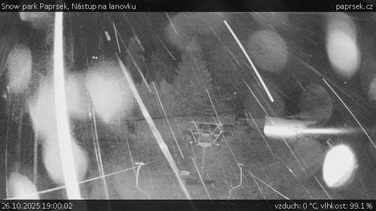 Snow park Paprsek - Nástup na lanovku - 26.10.2025 v 19:00 Snow park Paprsek - Nástup na lanovku - 26.10.2025 v 19:00
