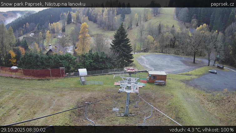 Snow park Paprsek - Nástup na lanovku - 29.10.2025 v 08:30 Snow park Paprsek - Nástup na lanovku - 29.10.2025 v 08:30