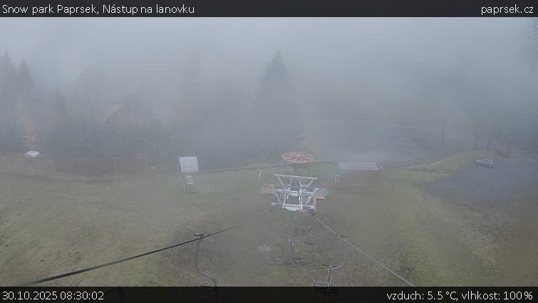 Snow park Paprsek - Nástup na lanovku - 30.10.2025 v 08:30 Snow park Paprsek - Nástup na lanovku - 30.10.2025 v 08:30