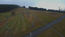 Lanovka - pohled nahoru