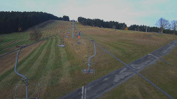 Lanovka - pohled nahoru