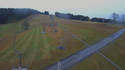 Lanovka - pohled nahoru