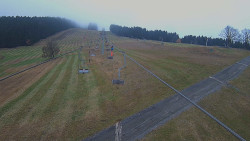 Lanovka - pohled nahoru