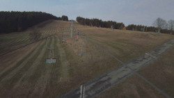 Lanovka - pohled nahoru