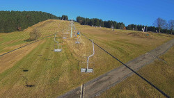 Lanovka - pohled nahoru
