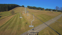 Lanovka - pohled nahoru