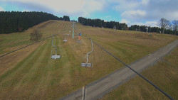 Lanovka - pohled nahoru