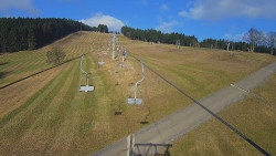 Lanovka - pohled nahoru