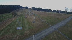 Lanovka - pohled nahoru