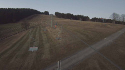 Lanovka - pohled nahoru