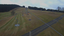 Lanovka - pohled nahoru