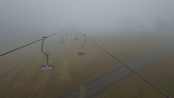 Lanovka - pohled nahoru