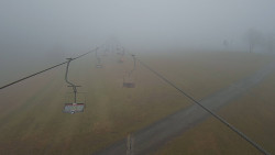 Lanovka - pohled nahoru